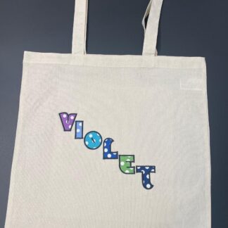 Applique Name Bag