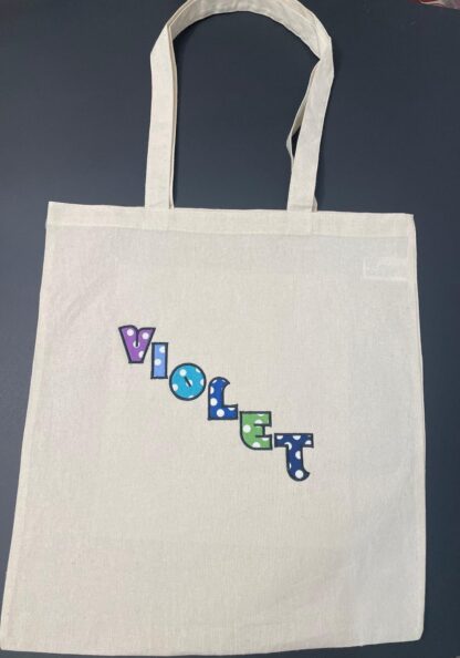 Applique Name Bag